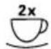 MELITTA Avanza series 600 - Betjeningsfeltet i et overblikk - 3