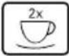 MELITTA Avanza series 600 - Vadības paneļa sīkāks pārskats - 10
