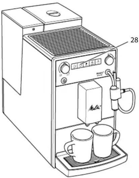 MELITTA Avanza series 600 - Приготовление двух напитков одновременно - 1