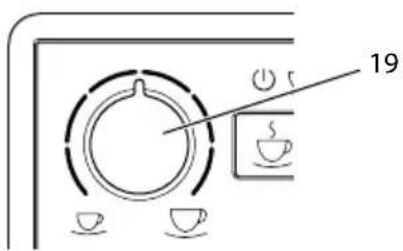 MELITTA Avanza series 600 - Setting the coffee quantity - 1
