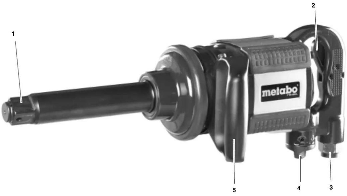 METABO SR 4900 L - Maskinen i overblick - leveransomfattning - 1