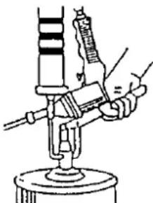 METABO FP 8500 - Remplissage avec une pompe - 1