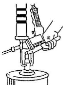 METABO FP 8500 - Napelhianie przy pomocy pompny napelniajacej - 1