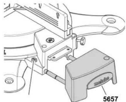METABO KS 254 Plus - Montaža nastavka za razširitev mize - 1