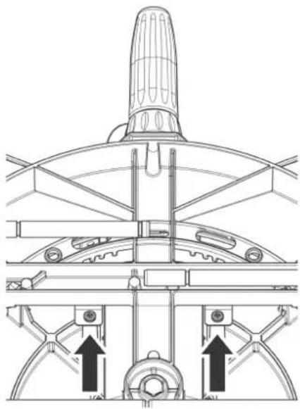 METABO KS 254 Plus - Justiranje prislona obdelovanca - 1