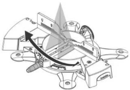 METABO KS 254 Plus - Ajustement du laser de découpe - 3