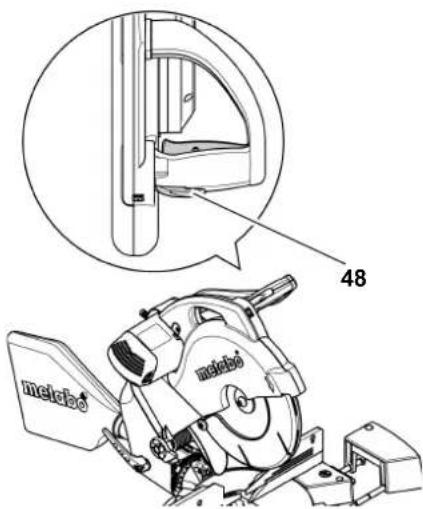 METABO KS 254 Plus - Varnostni zaklop (48) - 1