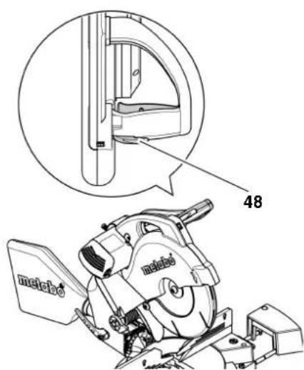 METABO KS 254 Plus - Leva di sicurezza (48) - 1
