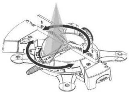 METABO KS 254 Plus - Ajustement du laser de découpe - 2