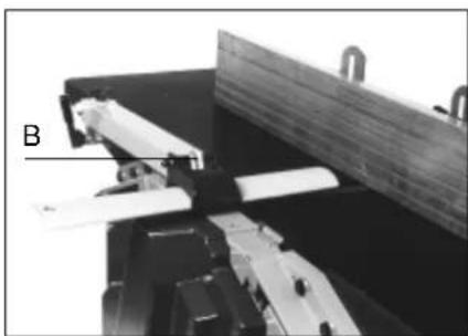 METABO HC 410 G - Afstellen van de beschemkap over de schaafas - 2