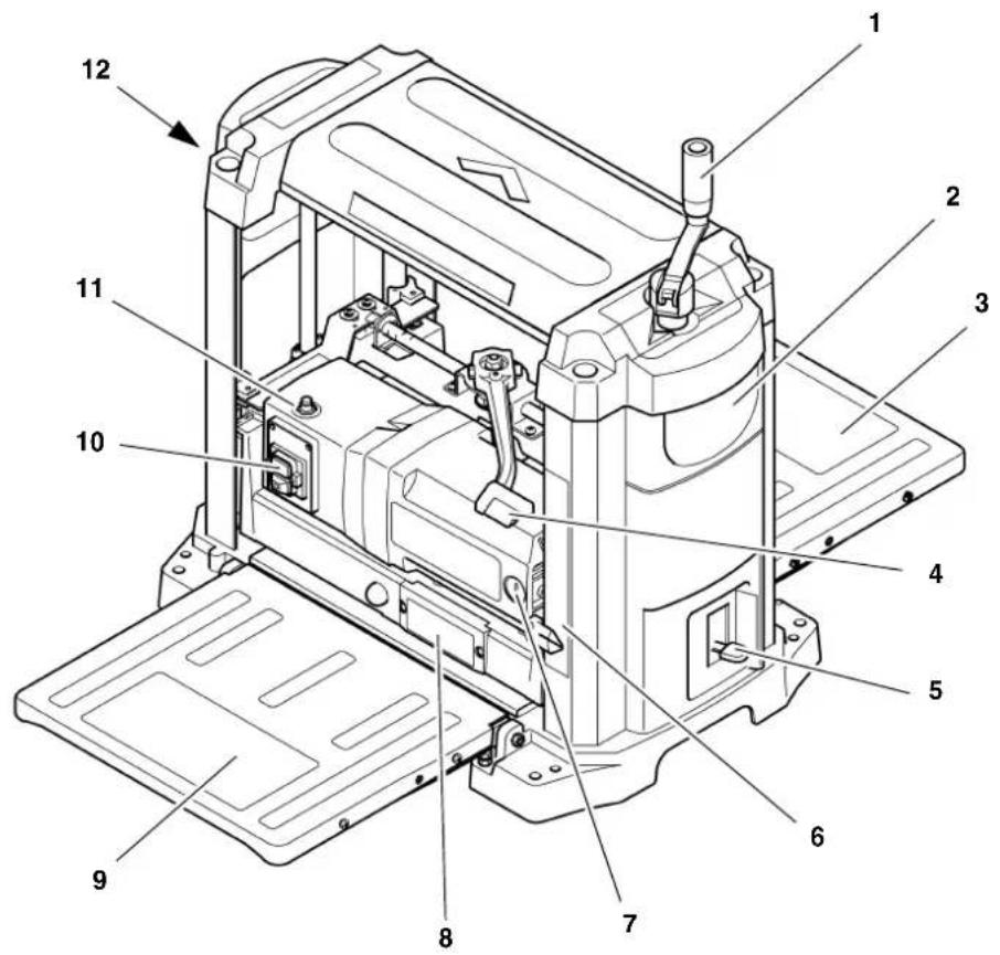 METABO DH 330 - Parts Identification - 1
