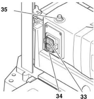 METABO DH 330 - Interruttore di accensione/spegnimento - 1