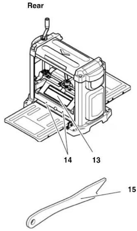 METABO DH 330 - Parts Identification - 2