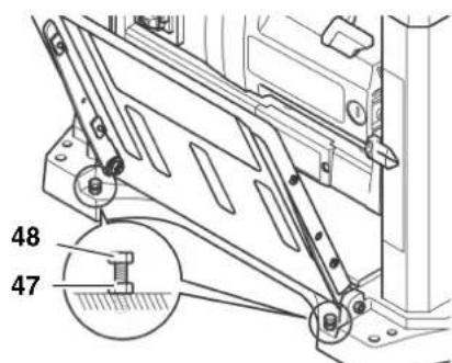 METABO DH 330 - Pericolo di taglio per contatto con l'albero portacoltelli rotante! - 2