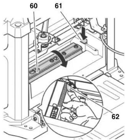 METABO DH 330 - Messerwelle in die richtige Position drehen - 1