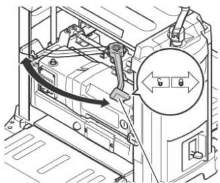 METABO DH 330 - Feststellhebel für die Hohenverstellung - 1