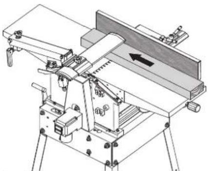 METABO HC 260 C - Surface planer mode - 1