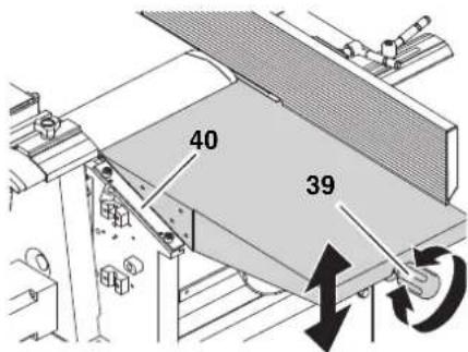 METABO HC 260 C - Hojdeindstiller til fremf.orgsbord (ved anvendelse som afreter) - 1