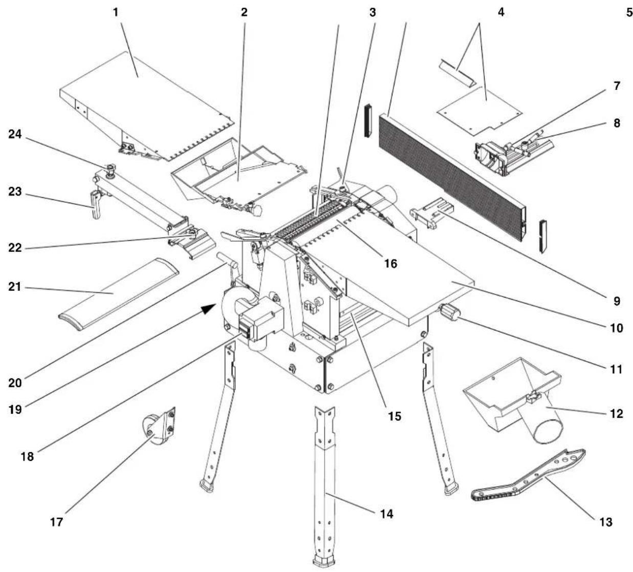 METABO HC 260 C - Enontεia tnc μηχανική πλάνης - 1