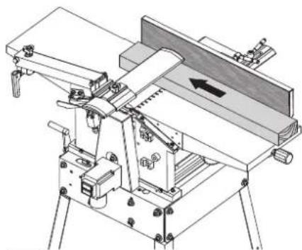 METABO HC 260 C - Anvendelse som afretter: - 1