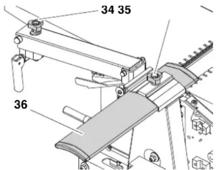 METABO HC 260 C - Tapa de proteccion del arbol portacuchillas - 1