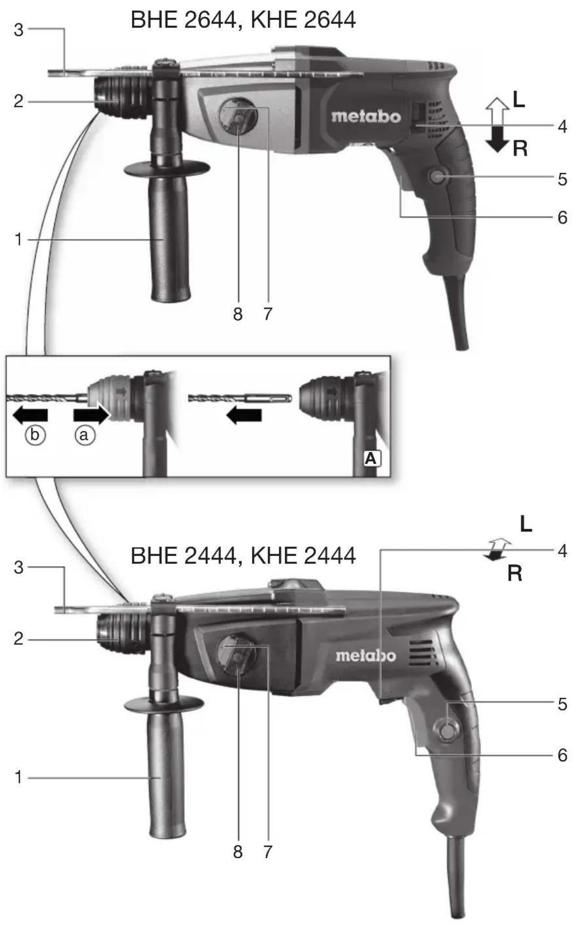 METABO BHE 2444 IK - 1