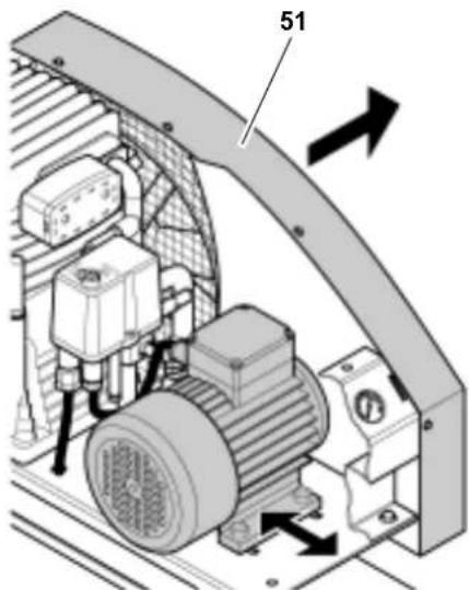METABO MEGA 600 D - Ogni 50 h di funzionamento - 5