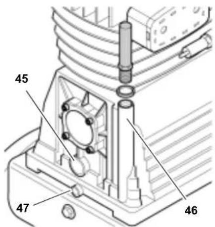 METABO MEGA 600 D - Ogni 50 h di funzionamento - 2