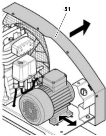 METABO MEGA 500 D - L'eau de condensation contient des résidus d'huile. Éliminez l'eau de condensation dans le respect de l'environnement en la remettant dans une déchetterie! - 3