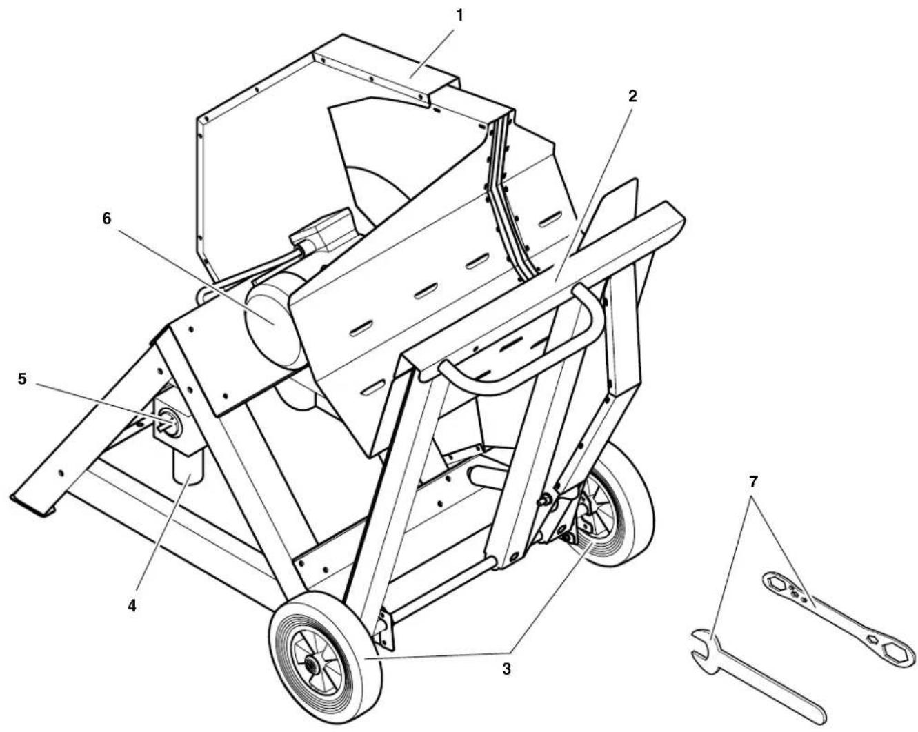 METABO BW 600 - Die Säge im Überblick (Lieferumfang) - 1