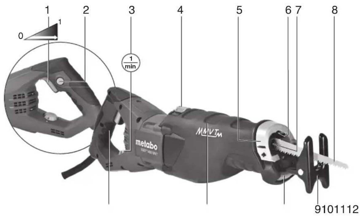 METABO SSEP 1400 MVT - 1
