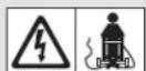 GARDENA HandyMower 2218V P4A - Symbols on the product: - 5