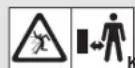 GARDENA HandyMower 2218V P4A - Symbols on the product: - 2