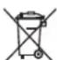 GARDENA HandyMower 2218V P4A - Avfallshandtering av batteriet: - 1