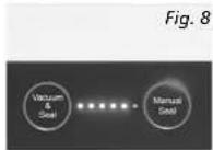 Solis VertiVac 5704 - MISE SOUS VIDE ET SOUDAGE AUTOMATIQUE DU SACHET : PROGRAMME VACUUM & SEAL (C) - 4
