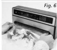 Solis VertiVac 5704 - VACUUMING AND SEALING A BAG AUTOMATICALLY: FUNCTION VACUUM & SEAL (C) - 2