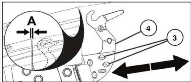 HUSQVARNA TC 138L - REGLAGE HORIZONTAL - 1