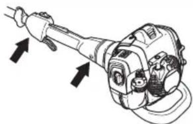 HUSQVARNA 525P5S - So prüfen Sie das Antivibrationssystem - 1