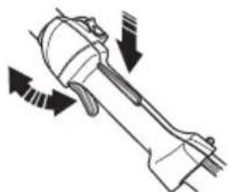 HUSQVARNA 525P5S - Gashendelvergrendeling controleren - 4