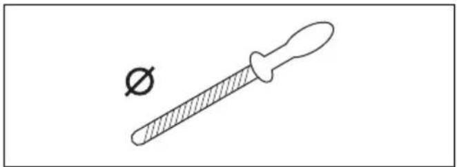 HUSQVARNA 525P5S - Allgemeine Informationen zum Schärfen der Zähne - 3