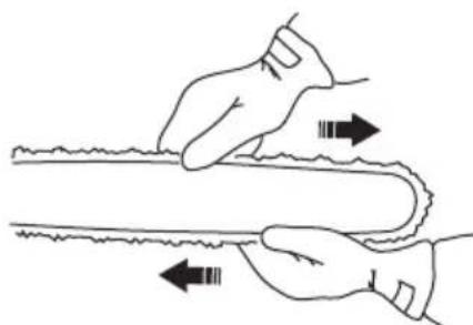 HUSQVARNA 525P5S - So spannen Sie die Kette - 5
