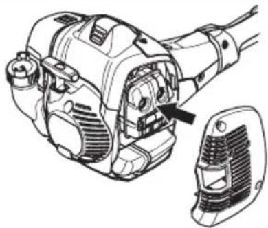 HUSQVARNA 525P5S - To do maintenance on the muffler - 2