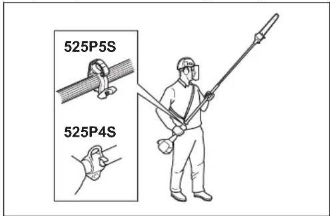 HUSQVARNA 525P5S - Sestavljanje meča in verige - 4