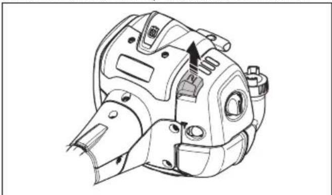 HUSQVARNA 525P5S - To clean the air filter - 2