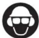 HUSQVARNA 525P5S - Symbole auf dem Gerät - 3