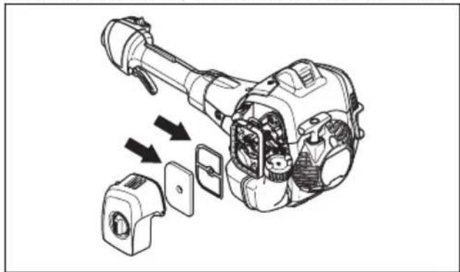HUSQVARNA 525P5S - So reinigen Sie den Luftfilter - 3