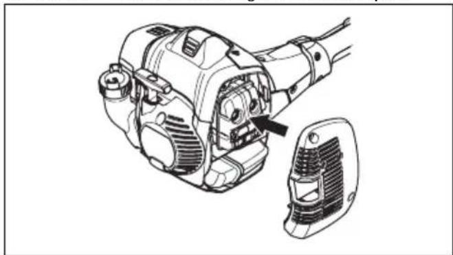 HUSQVARNA 525P5S - Wartung des Schalldämpfers - 2