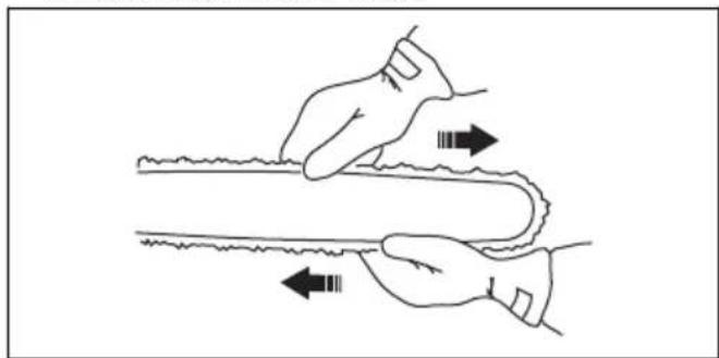 HUSQVARNA 525P5S - Prilagoditev nastavitve globine reza - 6
