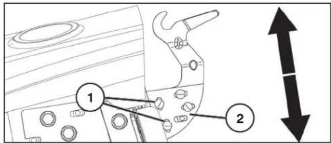 HUSQVARNA TC 138M - REGLAGE DES MONTURES DE SUSPENSION - 1