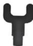 TAURUS Massager - Forme plate - 2